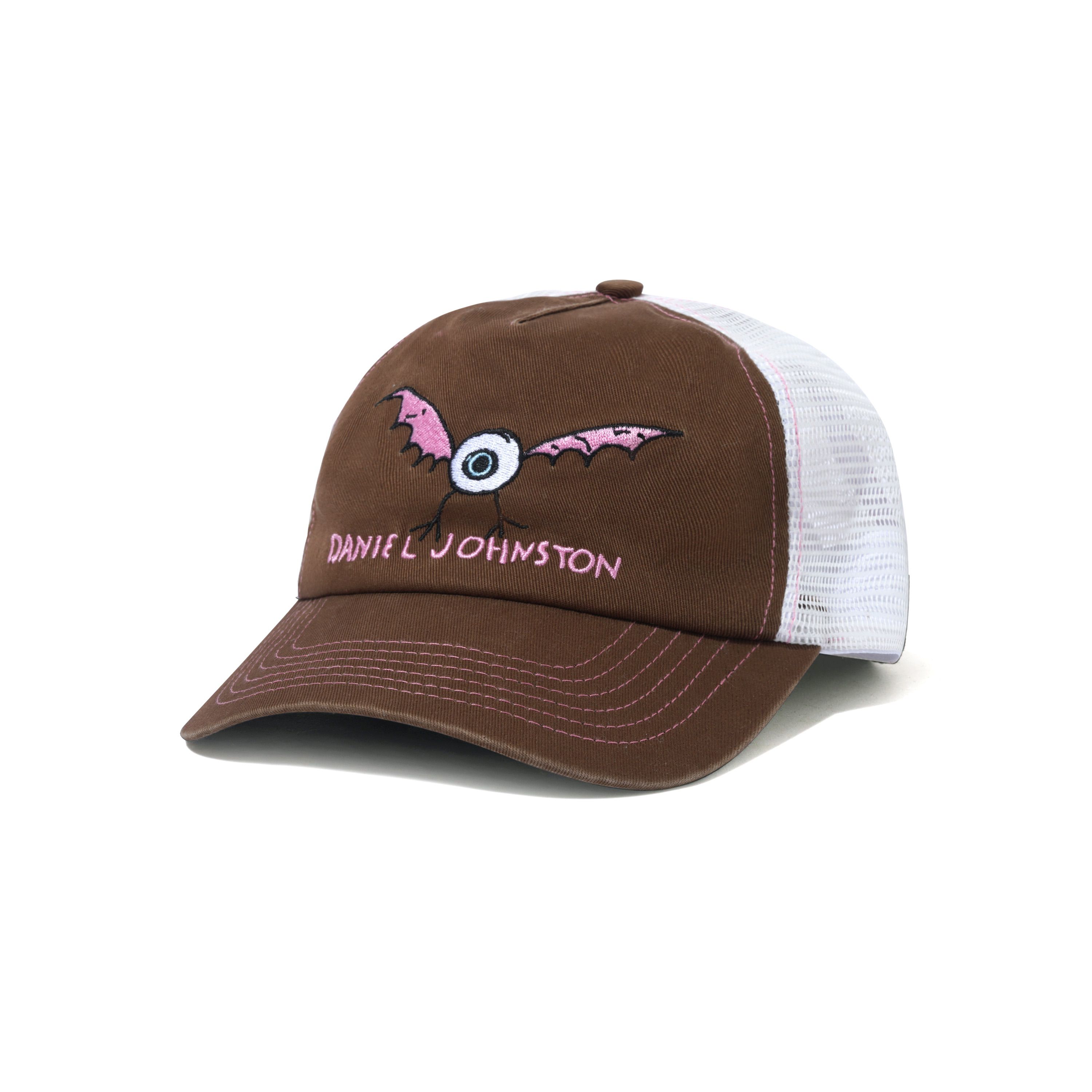 BUTTER GOODS X DANIEL JOHNSTON EYE TRUCKER CAP - Tôpette Skateboards & Lifestyle